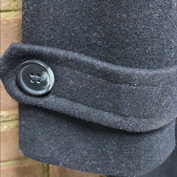 St John’s Bay Black Wool Coat Size XXL - Picture 5 of 10